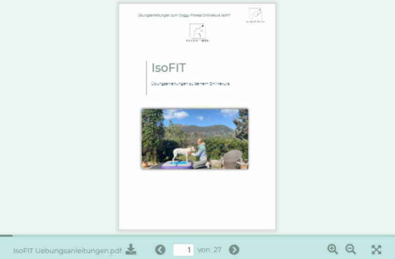 IsoFIT,Online Kurs,Körpergefühl